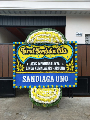 Papan Bunga Duka di Jati Karya