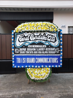 Papan Bunga Duka di Jati Karya